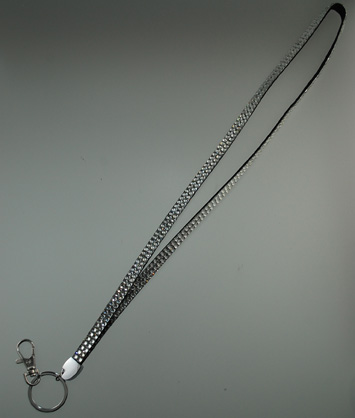 Cliphanger Lanyard Bling Silver